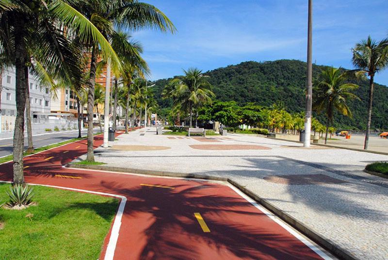 Lindo Apartamento para alugar na Praia Grande pé na Areia Frente ao Mar Praia Grande (Santos) Exterior foto