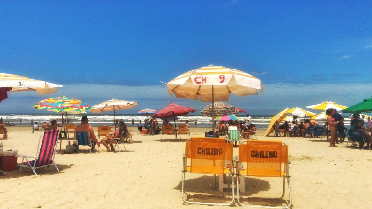 Lindo Apartamento para alugar na Praia Grande pé na Areia Frente ao Mar Praia Grande (Santos) Exterior foto