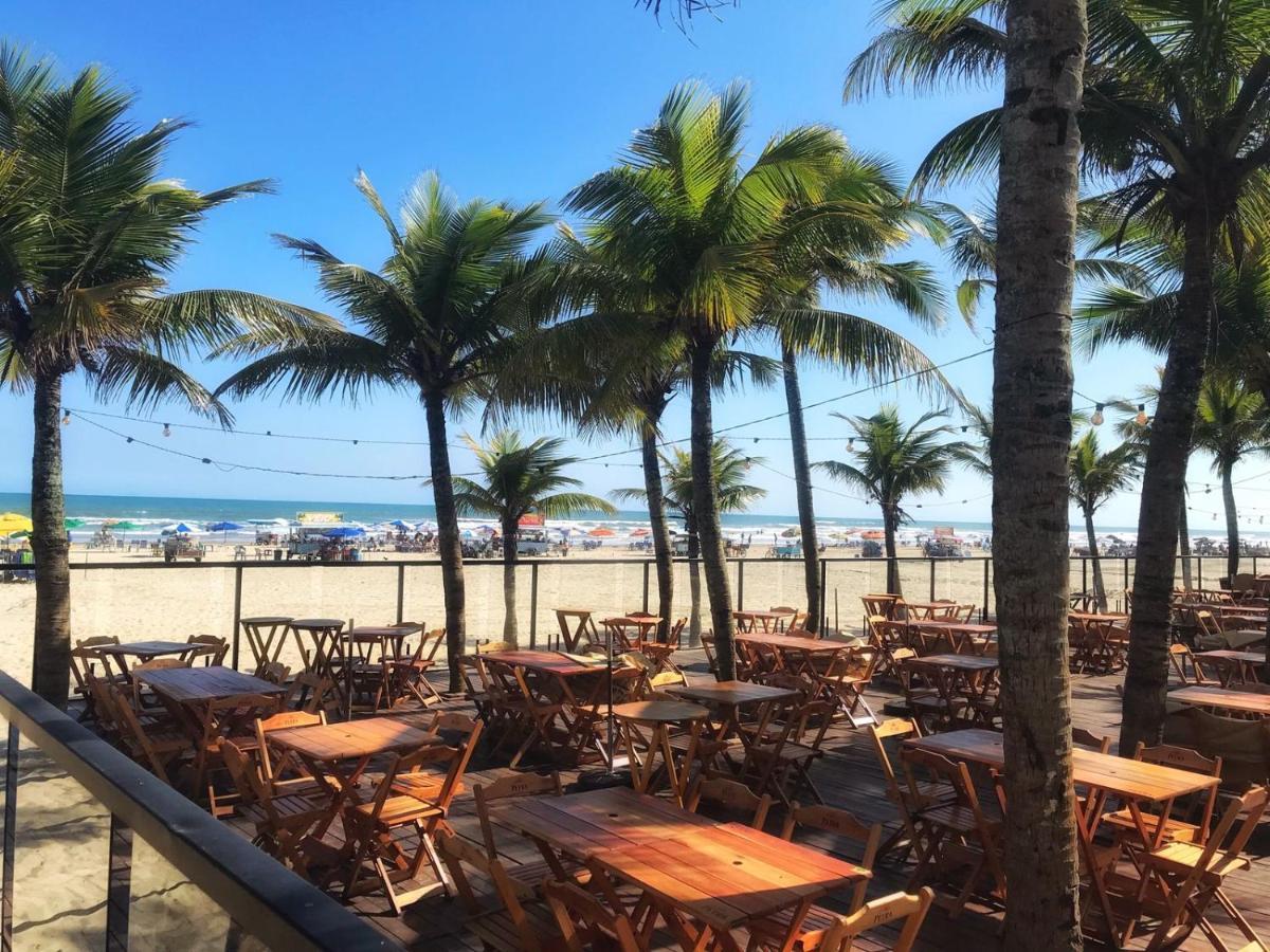 Lindo Apartamento para alugar na Praia Grande pé na Areia Frente ao Mar Praia Grande (Santos) Exterior foto