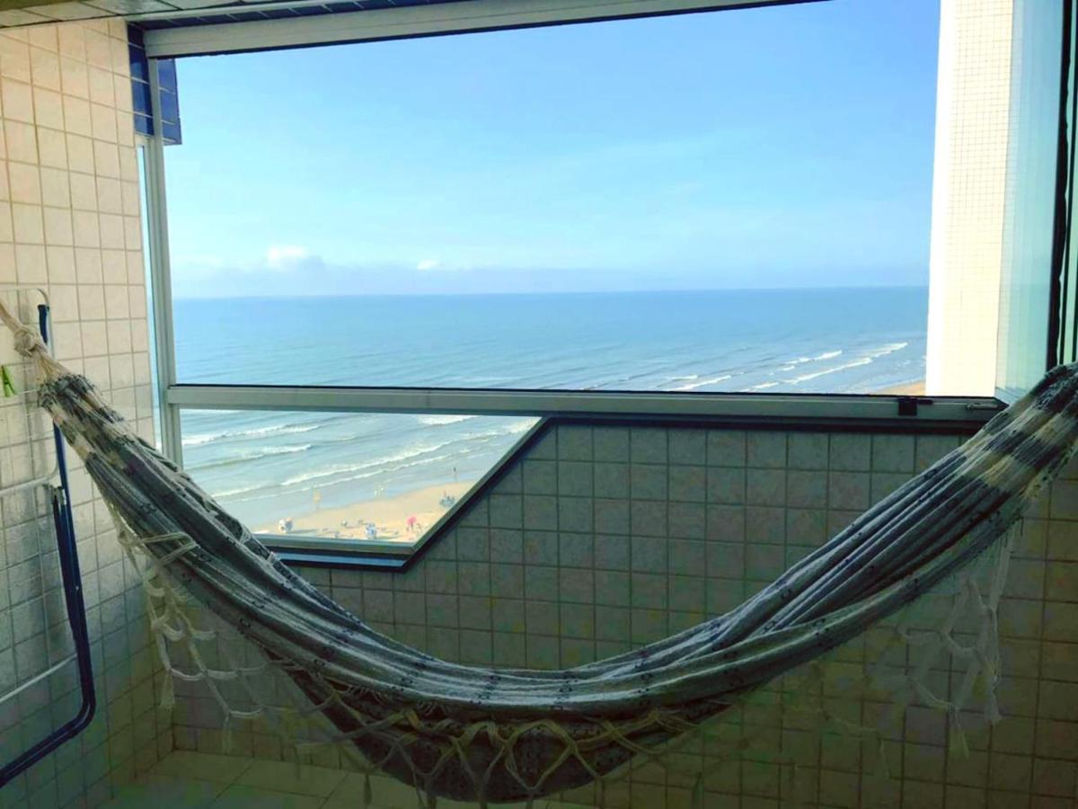 Lindo Apartamento para alugar na Praia Grande pé na Areia Frente ao Mar Praia Grande (Santos) Exterior foto
